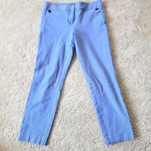 Loft Mraisa Trouser Ginghma Blue 6